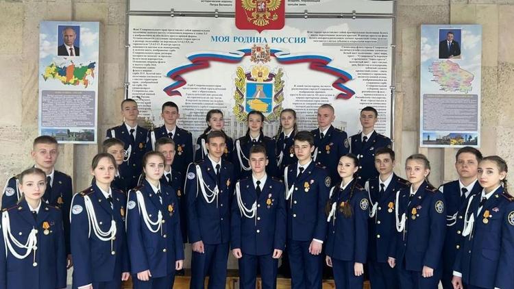 Профильный кадетский класс гимназии Ставрополя стал лучшим в России