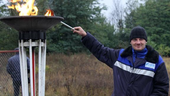В два микрорайона села Кочубеевского пришел бытовой газ