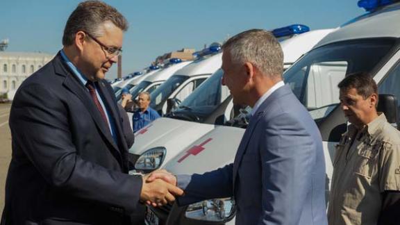 Автопарк «Скорой помощи» Ставрополья пополнился 24 новыми автомобилями