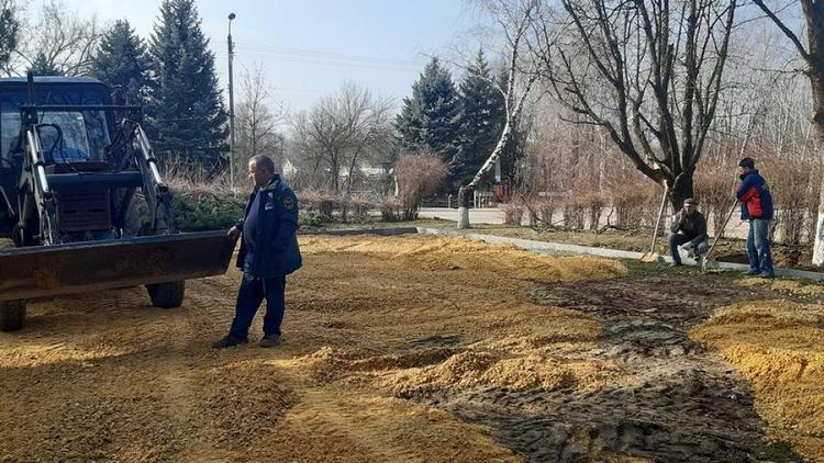 Зону отдыха возле Дома культуры в посёлке Рогатая Балка благоустроят в 2022 году