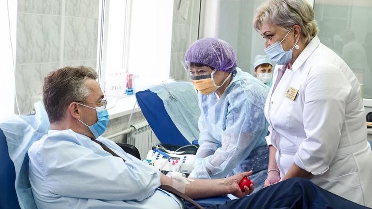 Владимир Владимиров снова стал донором крови
