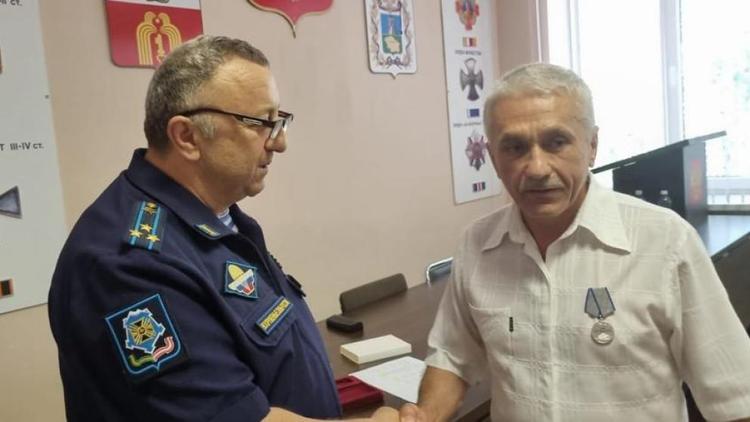 Житель Кисловодска награждён медалью «За отвагу»