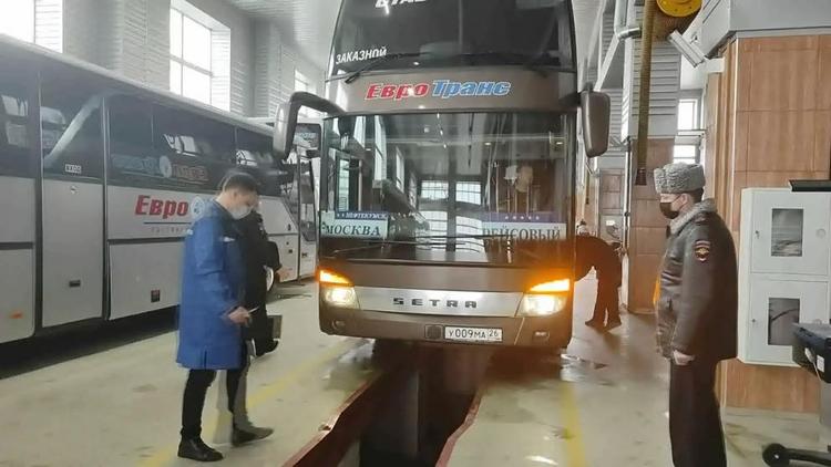 На Ставрополье из пяти автобусов только один прошёл техосмотр по новым правилам