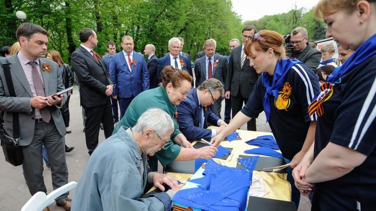 Самый большой «Синий платочек» сошьют в Железноводске к 9 мая