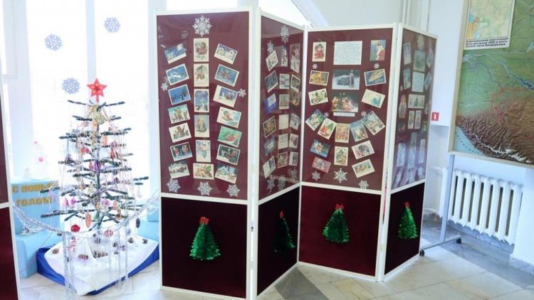 История новогодней ёлки представлена в Ставропольском музее-заповеднике