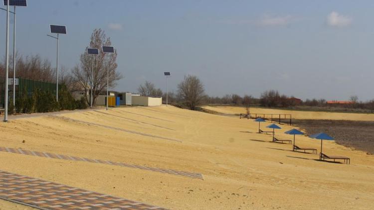 Новый пляж в Ипатовском округе Ставрополья принимает отдыхающих