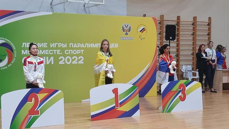 Ставропольские паралимпийцы завоевали четыре медали по итогам международного турнира в Сочи