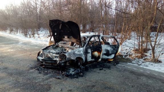Хозяин сгоревшей «Приоры» на Ставрополье лишен водительских прав
