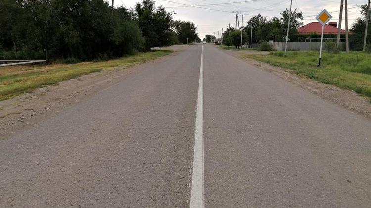 Местную дорогу отремонтировали в Апанасенковском округе Ставрополья