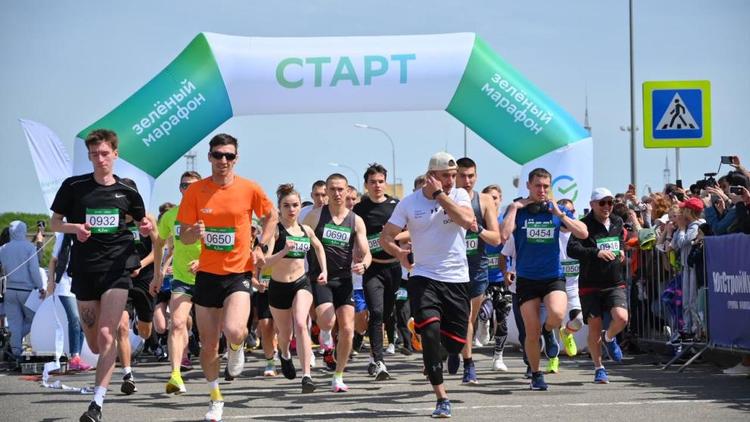 Более 1300 жителей Ставрополья приняли участие в юбилейном забеге Зеленого Марафона