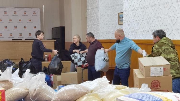 Ещё одна партия гуманитарного груза отправлена из Ставропольского края в Ростовскую область
