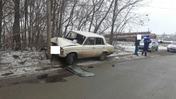 Пьяный водитель в Ставрополе попал в ДТП, пытаясь уйти от погони ДПС