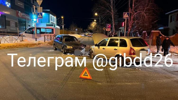 Водитель с признаками опьянения устроил ДТП в Ставрополе