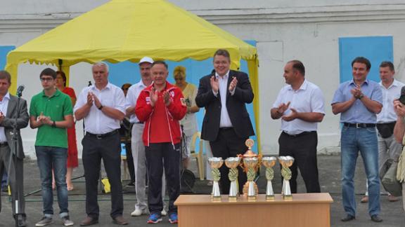 В селе Александровском прошли XVI районные сельские спортивные игры