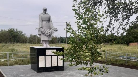 Воинский мемориал отреставрировали в Изобильненском округе Ставрополья