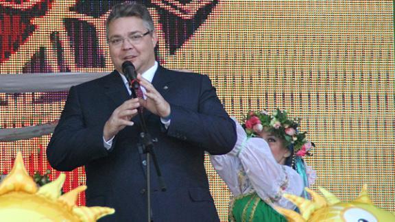 Со 190-летием города жителей Невинномысска поздравил губернатор Владимиров