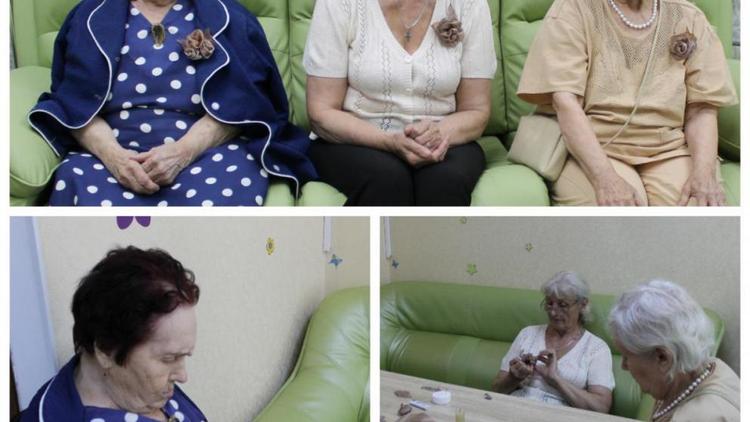 В Предгорном округе Ставрополья пожилые люди с удовольствием занимаются арт-терапией