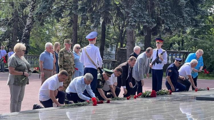 На Ставрополье почтили память погибших в боевых действиях и локальных конфликтах