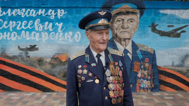 В Ставрополе создали граффити Победы