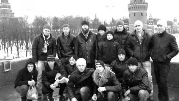 Ребята из православного клуба «Пересвет» посетили Московский Донской монастырь