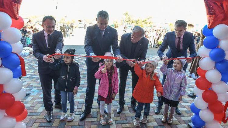 Глава Ставрополья принял участие в открытии построенного по госпрограмме детского сада