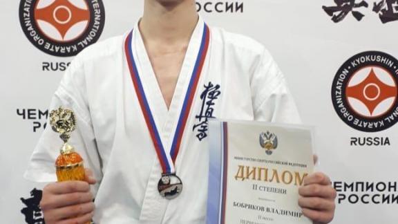 Ставрополец занял призовое место на российских соревнованиях по каратэ