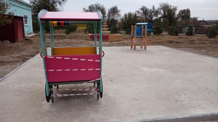 В Ипатовском округе Ставрополья построят детскую игровую площадку