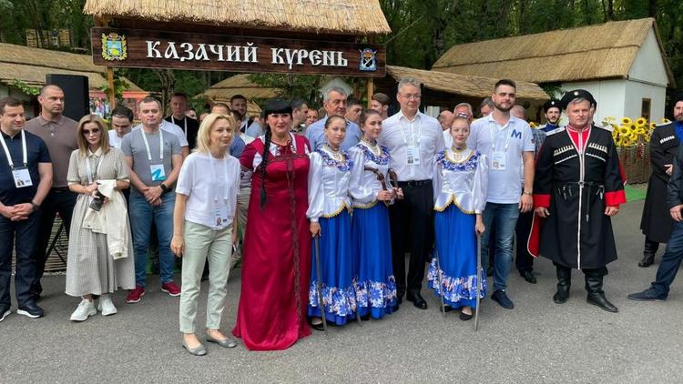 Казаки Ставрополья представили свою культуру на форуме «Машук»