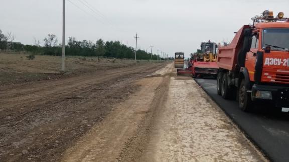 В Ставропольском крае обновляют дорогу Усть-Невинский – Беломечетская