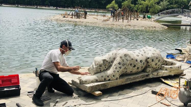 На Курортном озере Железноводска «поселится» огромный ягуар