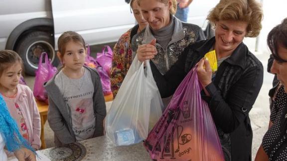 Семьям в отдалённых сёлах помогли на Ставрополье