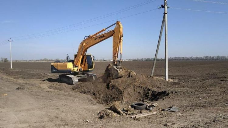 В ставропольском селе Кочубеевском началось строительство водовода