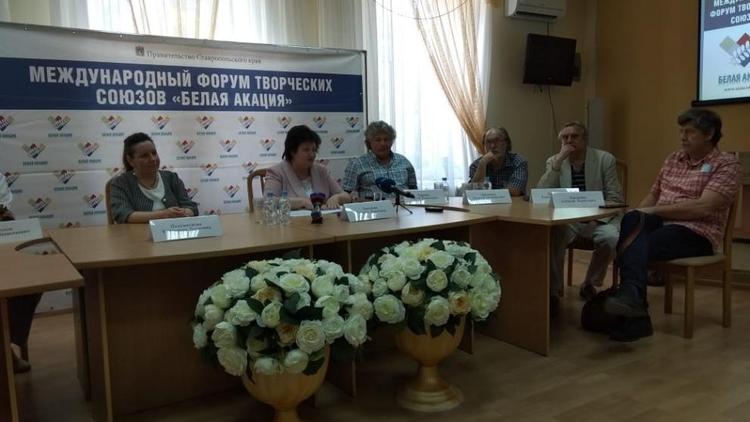 Деятели культуры Ставрополья готовы к Международному форуму творческих союзов «Белая акация»»