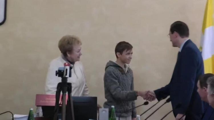 Депутатом городской Думы в Кисловодске на один день стал школьник