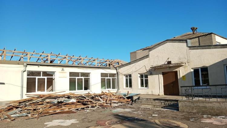 В селе Ставропольского края капитально ремонтируют школу