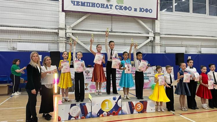 Юные танцоры из Железноводска отличились на Всероссийских соревнованиях