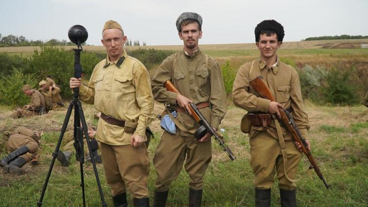 Ставропольские казаки помогли реконструировать бои времён Великой Отечественной войны