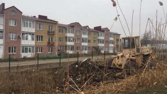 В железноводском посёлке Капельница пресекли незаконные земляные работы