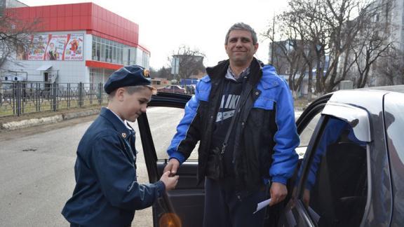 «Кадетский патруль» следит за безопасностью на дорогах Ставрополья