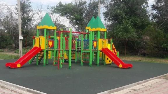 В Туркменском округе на Ставрополье обустраивают детские места отдыха