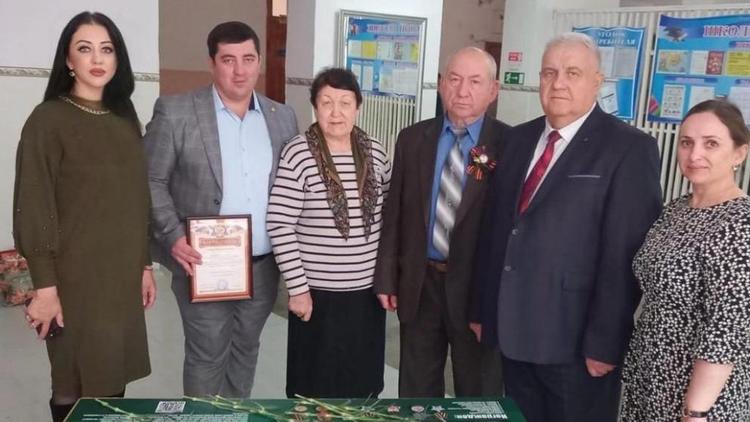 В школе Степновского округа Ставрополья открыли «Парту героя»