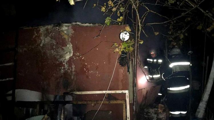 В Пятигорске при пожаре в частном доме пострадал человек