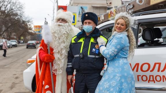 Новогодний патруль безопасности дежурит на дорогах Ставрополья