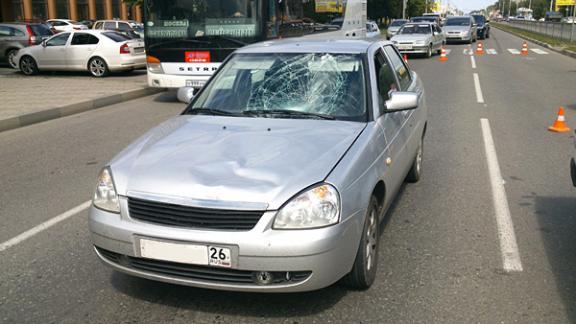В Ставрополе на «зебре» автомобиль сбил женщину с ребенком, малыш погиб